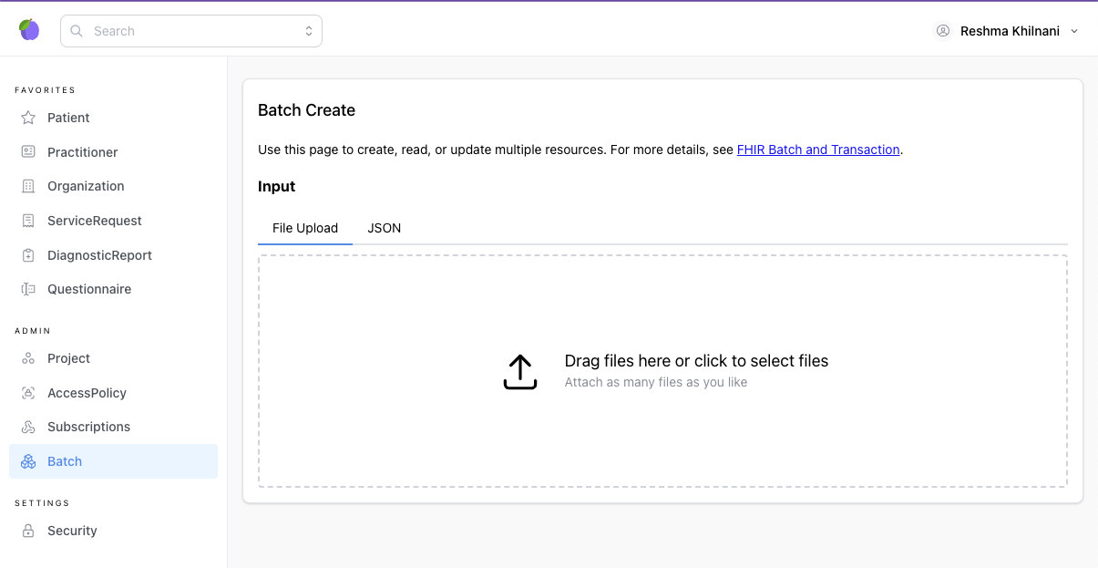 Batch create tool